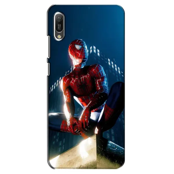 Чехол с рисунком «Паук на доме» для Huawei Y6 2019 Чехол с рисунком «Паук на доме» для Huawei Y6 2019