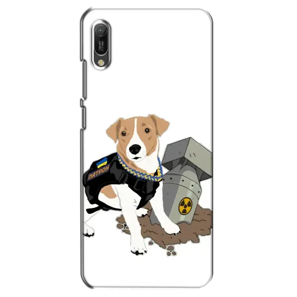 Чехол с рисунком «Пёс Патрон с ракетой» для Huawei Y6 2019