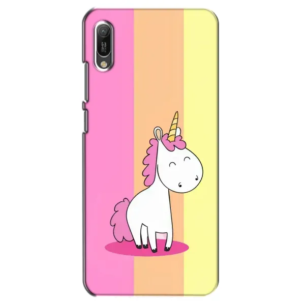 Чехол с рисунком «Радужный Единорог» для Huawei Y6 2019 Чехол с рисунком «Радужный Единорог» для Huawei Y6 2019