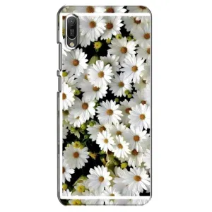 Чехол с ромашками на Huawei Y6 2019 (Рамка в ромашках)