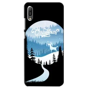 Силіконовий бампер на різдво для Huawei Y6 2019 (Різдвяний Олень)