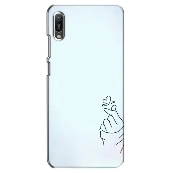 Чехол с рисунком «Сердце на голубом» для Huawei Y6 2019