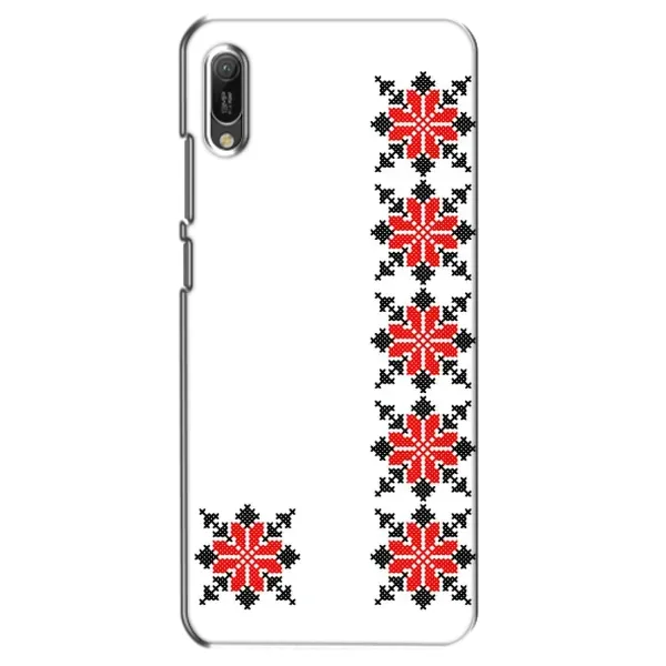 Чехол с рисунком «Силуэт вышиванки» для Huawei Y6 2019 Чехол с рисунком «Силуэт вышиванки» для Huawei Y6 2019