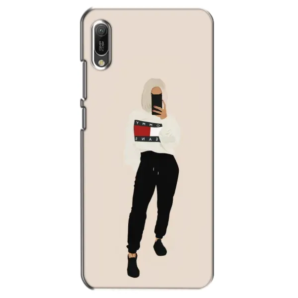 Чехол с рисунком «Стильная» для Huawei Y6 2019
