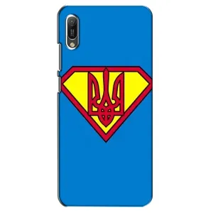 Чехол с картинкой (Патриотический ГЕРБ) на Huawei Y6 2019 (Super - Герб)