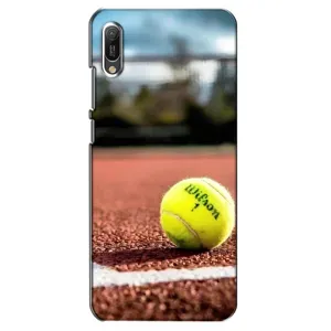 Чохли з прінтом Спортивна тематика для Huawei Y6 2019 (Тенісний корт)