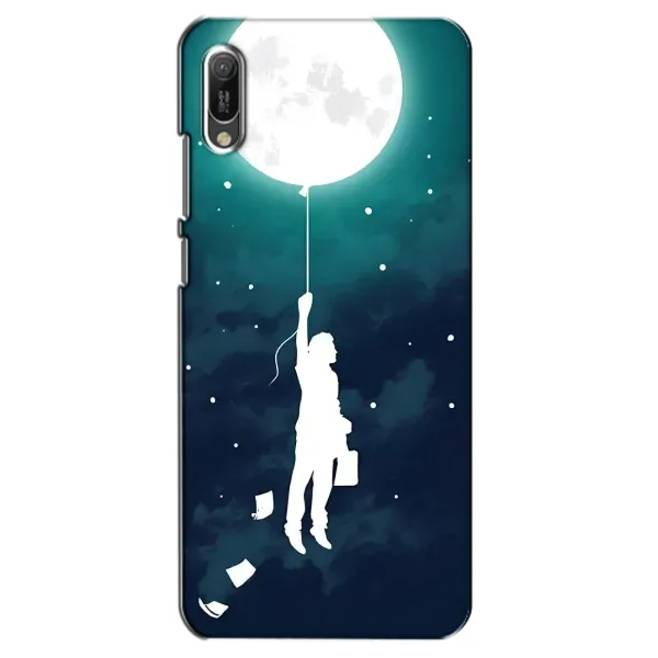 Чехол с рисунком «To The moon» для Huawei Y6 2019 Чехол с рисунком «To The moon» для Huawei Y6 2019