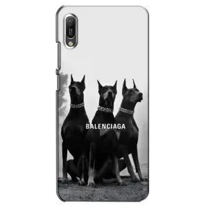 Чехол ДОБЕРМАН для Huawei Y6 2019 (Три добермана)
