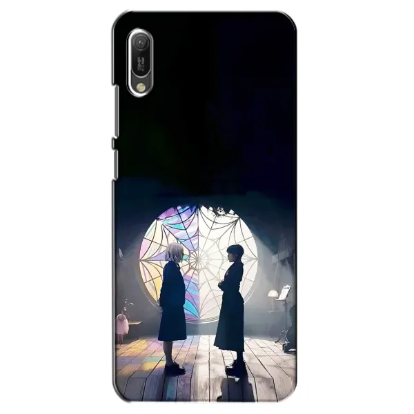 Чехол с рисунком «Уэнсдей и Энди» для Huawei Y6 2019 Чехол с рисунком «Уэнсдей и Энди» для Huawei Y6 2019