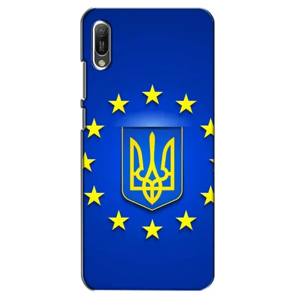 Чехол с рисунком «Украина это Европа» для Huawei Y6 2019 Чехол с рисунком «Украина это Европа» для Huawei Y6 2019