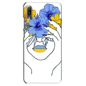 Чохол на Huawei Y6 2019 (Український дизайн) (Українка на всю голову)
