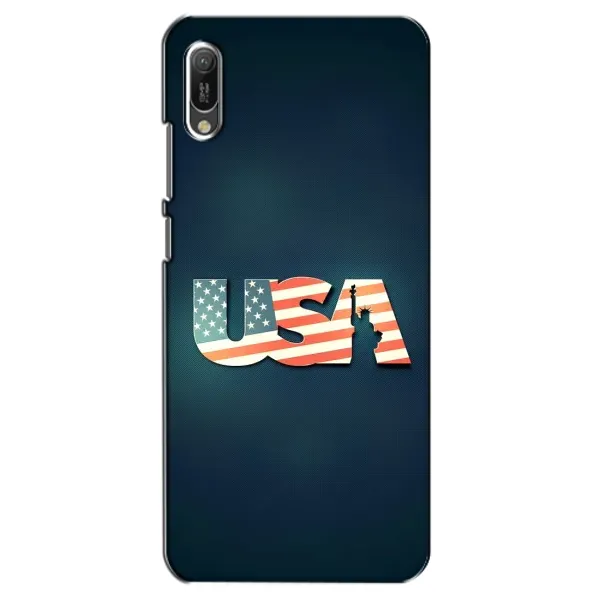 Чехол с рисунком «USA» для Huawei Y6 2019