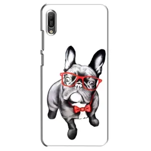 Бампер для Huawei Y6 2019 з картинкою "Песики" (В окулярах)