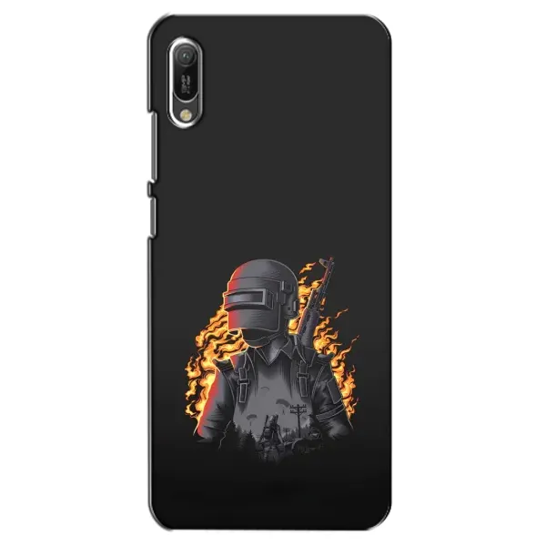 Чехол с рисунком «В огне» для Huawei Y6 2019 Чехол с рисунком «В огне» для Huawei Y6 2019