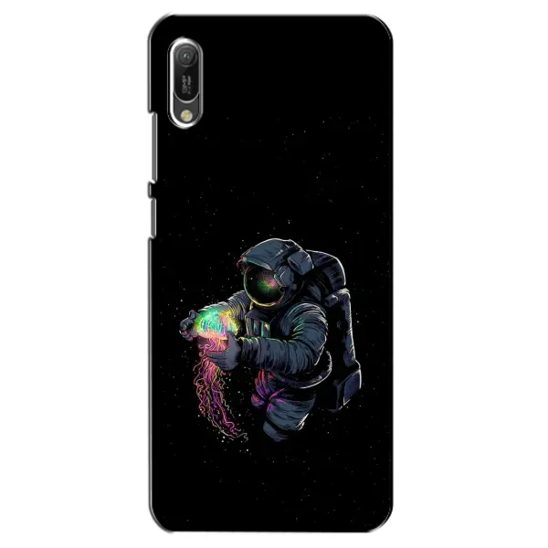 Чехол с рисунком «В руках земля» для Huawei Y6 2019 Чехол с рисунком «В руках земля» для Huawei Y6 2019