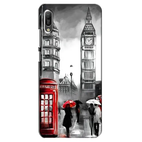 Чехол с рисунком «Вид на Биг Бен» для Huawei Y6 2019