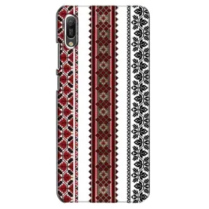 Силиконовый Чехол на Huawei Y6 2019 с картинкой Вышиванки (Вышиваночки)