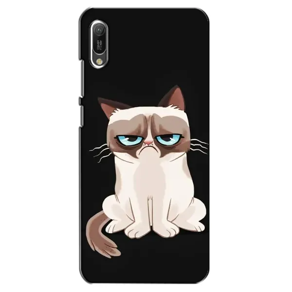 Чехол с рисунком «Взгляд кота» для Huawei Y6 2019 Чехол с рисунком «Взгляд кота» для Huawei Y6 2019