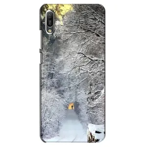 Чохли на Новий Рік Huawei Y6 2019 (Хурделиця)