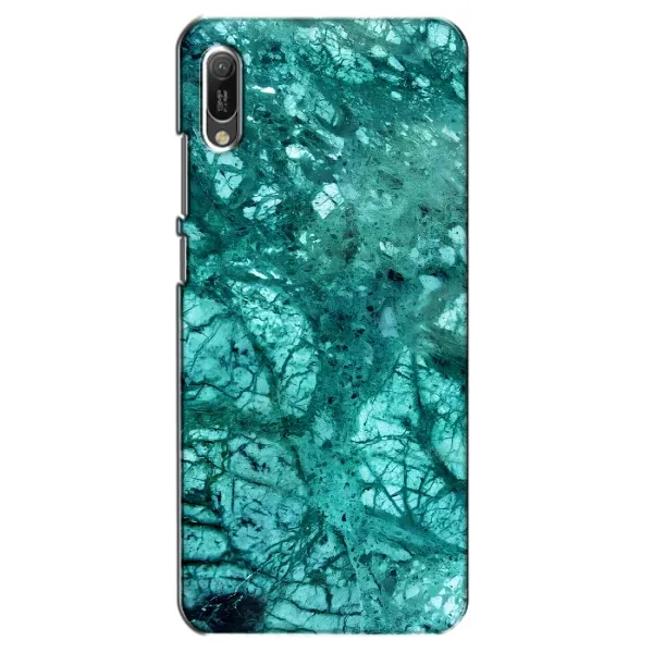 Чехол с рисунком «Зеленый мрамор» для Huawei Y6 2019 Чехол с рисунком «Зеленый мрамор» для Huawei Y6 2019