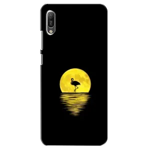 Летний Чехол на Huawei Y6 2019 (Желтый Закат)