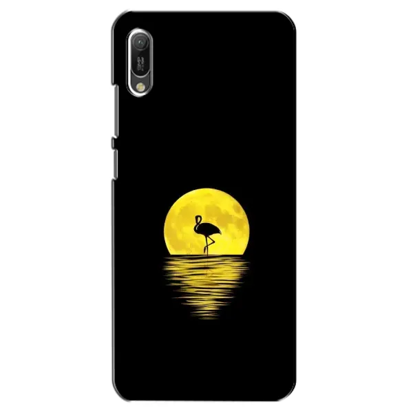 Чехол с рисунком «Желтый Закат» для Huawei Y6 2019 Чехол с рисунком «Желтый Закат» для Huawei Y6 2019