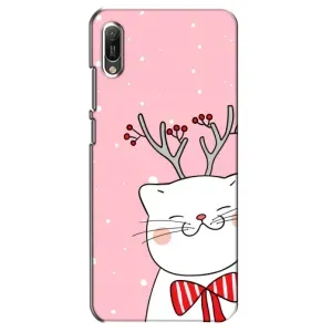 Чохол на тематику: Коти для Huawei Y6 2019 (Зимовий кіт)