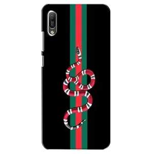 Чехлы Бренд GUCCI для Huawei Y6 2019 (Змей Гуччи)