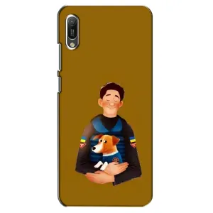 Чехол с принтом для Huawei Y6 2019 (ЗСУ Патрон)