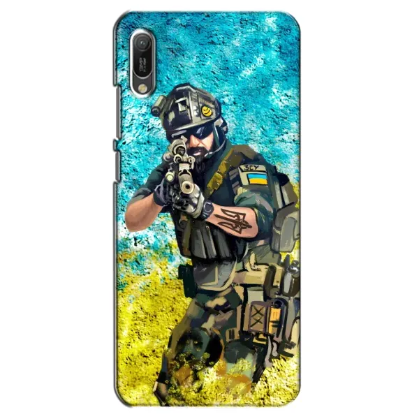 Чехол с рисунком «ЗСУ Воин» для Huawei Y6 2019 Чехол с рисунком «ЗСУ Воин» для Huawei Y6 2019