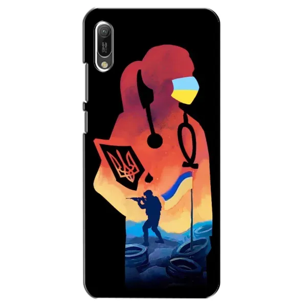 Чехол с рисунком «ЗСУ Врач» для Huawei Y6 2019 Чехол с рисунком «ЗСУ Врач» для Huawei Y6 2019