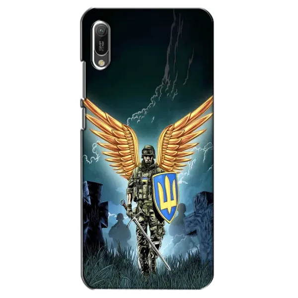 Чехол с рисунком «ЗСУ з крильями» для Huawei Y6 2019