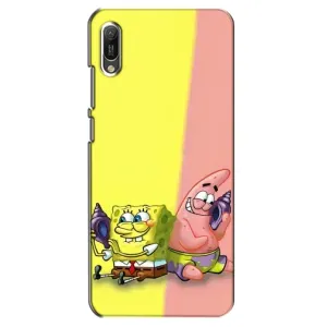 Чехлы с Патриком на Huawei Y6 2019 (Звонок)