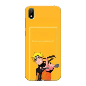 Чехлы с принтом Наруто на Huawei Y6 Pro (2019)/ Y6 Prime 2019 (Даттебаё)