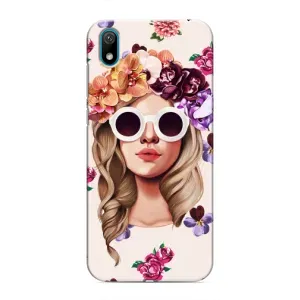 Чохол з картинкою Модні Дівчата Huawei Y6 Pro (2019)/ Y6 Prime 2019 (Дівчина в окулярах)