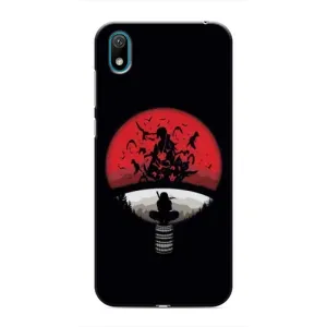Чехлы с картинкой Итачи Учиха на Huawei Y6 Pro (2019)/ Y6 Prime 2019 (Итачи на черном)