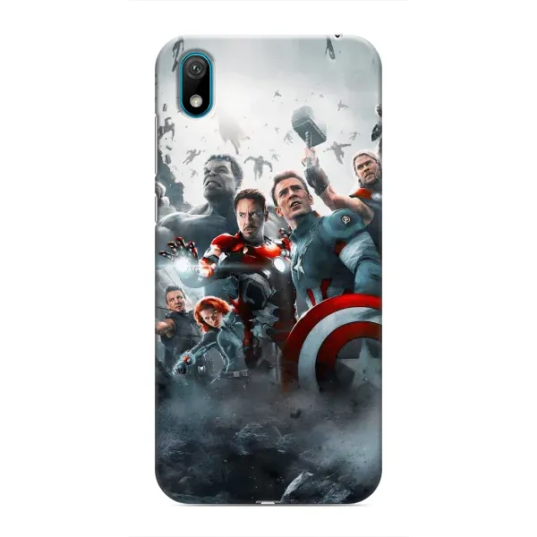 Чехол с рисунком «Команда марвел» для Huawei Y6 Pro (2019)/ Y6 Prime 2019