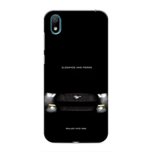 Чехлы с тематикой "Крутые машины" на Huawei Y6 Pro (2019)/ Y6 Prime 2019 (Черный Land Rover)