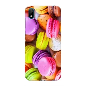 Чехол с изображением вкусной еды для Huawei Y6 Pro (2019)/ Y6 Prime 2019 (Макаруны)