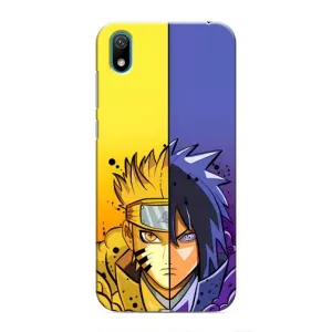 Купить Чехлы на телефон с принтом Anime для Huawei Y6 Pro (2019)/ Y6 Prime 2019 (Naruto Vs Sasuke)
