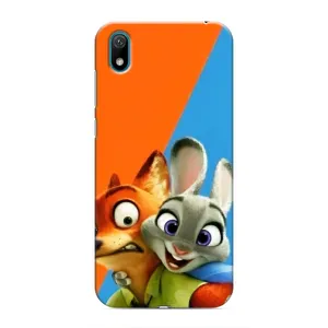 Чехлы ЗВЕРОПОЛИС для Huawei Y6 Pro (2019)/ Y6 Prime 2019 (Ник и Хопс)