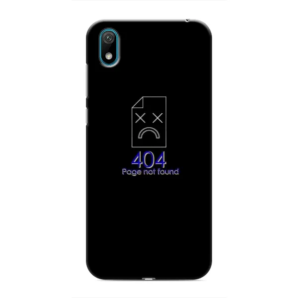 Чехол с рисунком «Ошибка 404» для Huawei Y6 Pro (2019)/ Y6 Prime 2019