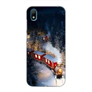 Силіконовий бампер на різдво для Huawei Y6 Pro (2019)/ Y6 Prime 2019 (Потяг)