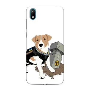 Чехол с принтом Собаки Патрон для Huawei Y6 Pro (2019)/ Y6 Prime 2019 (Пёс Патрон с ракетой)
