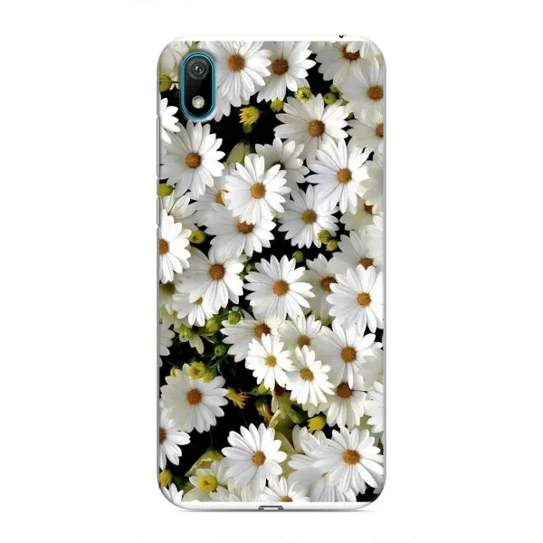 Чехол с рисунком «Рамка в ромашках» для Huawei Y6 Pro (2019)/ Y6 Prime 2019 Чехол с рисунком «Рамка в ромашках» для Huawei Y6 Pro (2019)/ Y6 Prime 2019