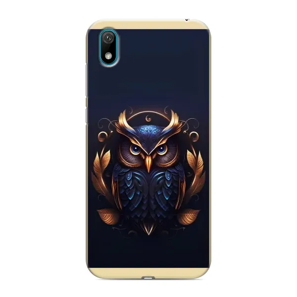 Чехол с рисунком «Стильная Сова» для Huawei Y6 Pro (2019)/ Y6 Prime 2019
