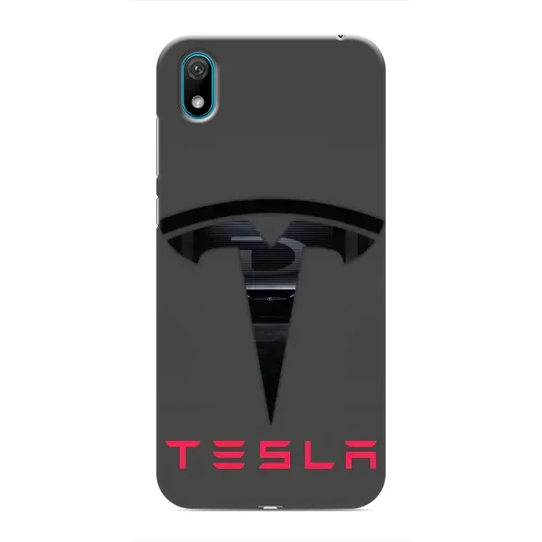 Чехол с рисунком «Logo TESLA» для Huawei Y6 Pro (2019)/ Y6 Prime 2019 Чехол с рисунком «Logo TESLA» для Huawei Y6 Pro (2019)/ Y6 Prime 2019
