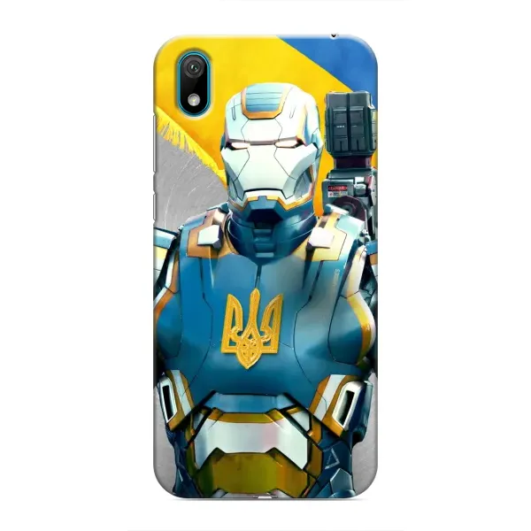 Чехол с рисунком «Украинский робокоп» для Huawei Y6 Pro (2019)/ Y6 Prime 2019 Чехол с рисунком «Украинский робокоп» для Huawei Y6 Pro (2019)/ Y6 Prime 2019