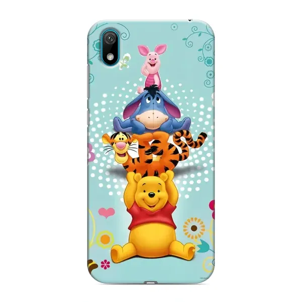 Чехол с рисунком «Винни Пух и друзья» для Huawei Y6 Pro (2019)/ Y6 Prime 2019