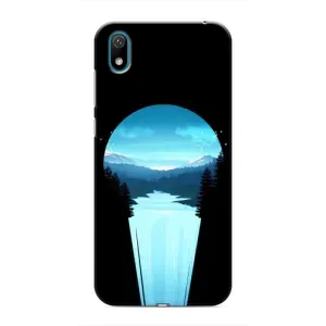 Літній Чохол на Huawei Y6 Pro (2019)/ Y6 Prime 2019 (Синій Водоспад)